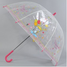 Зонт-трость Zest детский 51510 Девочка с воздушными шариками
