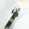Зонт-трость Zest женский 51570 Тюльпаны на прозрачном куполе ПВХ