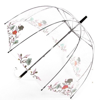 Зонт женский прозрачный ZEST 51570 Полевые цветы