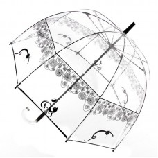 Прозрачный зонт трость ZEST 51570 Кошки