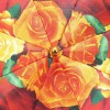Зонт трость с каркасом в цветочек Zest 516844