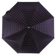 Классический женский зонт полуавтомат ZEST 53622-69 Темная клетка