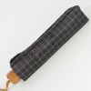 Черный зонт с серебряной ниткой ZEST женский 53622