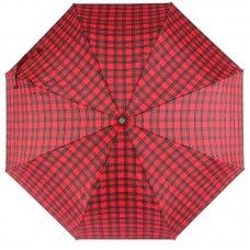 Зонт Zest женский 53842 Red Black Check Pattern