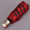 Женский мини (23 см) зонт ZEST 54912 Красная клетка Шотландка
