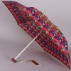 Компактный плоский женский зонт Zest 55526-229 Зигзаги