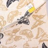 Компактный женский плоский зонтик Zest 55526-233 Бабочки